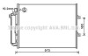 Радиатор кондиционера (Конденсатор) AVA COOLING RTA5454D (фото 1)