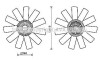 Вентилятор радиатора охлаждения AVA COOLING RTF558 (фото 1)