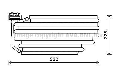 Испаритель кондиционера AVA COOLING SCV030