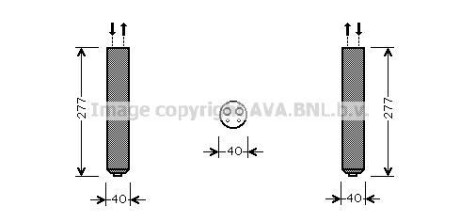 Осушитель кондиционера AVA COOLING SUD089