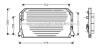 Радіатор кодиціонера AVA COOLING TO5254 (фото 1)