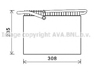 Испаритель кондиционера AVA COOLING VLV064