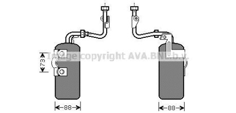 Осушитель кондиционера AVA COOLING VOD126