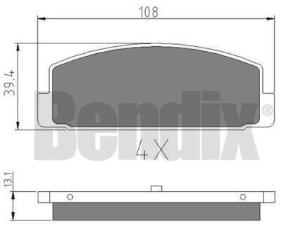 Автозапчасть Bendix 510360