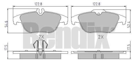 Автозапчасть Bendix 510547