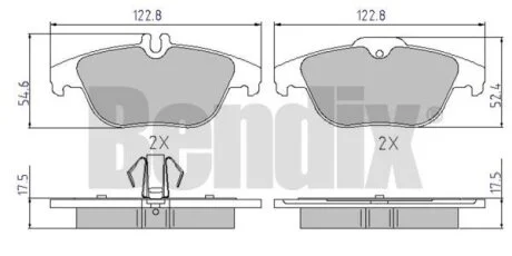 Автозапчасть Bendix 510547