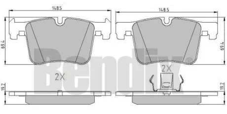 Автозапчасть Bendix 510950