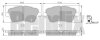 Тормозные колодки дисковые, комплект Bendix 511114 (фото 1)