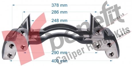 Скоба супорту KNORR BENEFIT 10513BEN