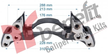 Скоба супорту права WABCO BENEFIT 20502BEN B