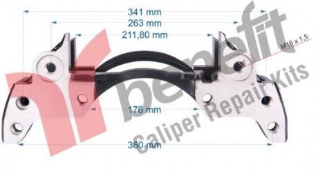 Скоба супорту WABCO BENEFIT 20515BEN
