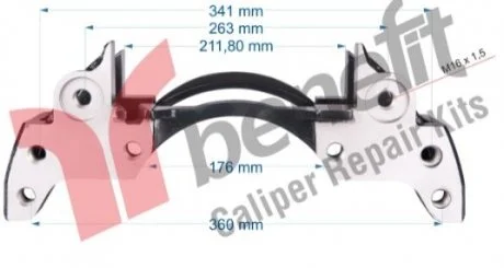 Скоба суппорта WABCO BENEFIT 20516BEN
