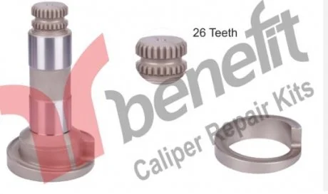 M0142 Вал приводной со спиралью (26 шлицев, правый) Meritor D3 BENEFIT 3575BEN