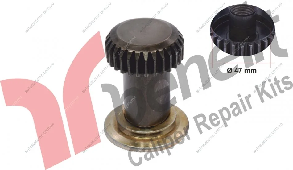 M0185 Штовхач з пятаком MERITOR Elsa2 Radial LRG580 / LRG581 BENEFIT 3615BEN (фото 1)