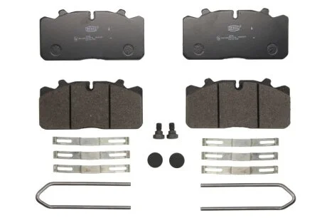 Тормозные колодки дисковые, комплект BERAL BCV29088TK