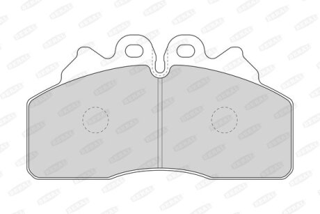 Тормозные колодки дисковые, комплект BERAL BCV29256T