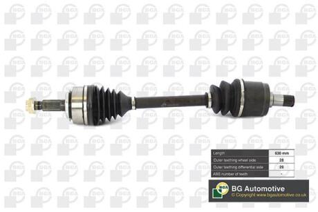 Вал приводной BGA DS2519L