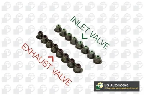 Сальники клапанов, комплект BGA VK1336