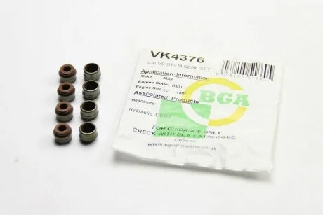 Сальники клапанов, комплект BGA VK4376
