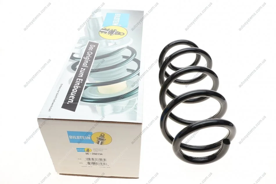 Пружина (передня) Audi A4 (B8) 07-15/A6 C7 11-18 (B3) BILSTEIN 36-250134 (фото 1)