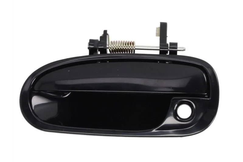 Ручка дверей передн лів (зовнішн, чорн гладк) HONDA CIVIC VI HB/SDN 09.94-02.01 BLIC 6010-12-028401PP (фото 1)