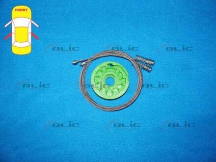 Ремкомплект стеклоподъемника BLIC 6205-05-021814P