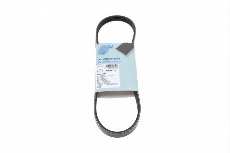 Ремінь генератора Renault Logan/Sandero 1.4-1.6 07-/Chevrolet Matiz 1.0 05-/Kalos/Aveo 1.2 04- Blue-print AD04R715
