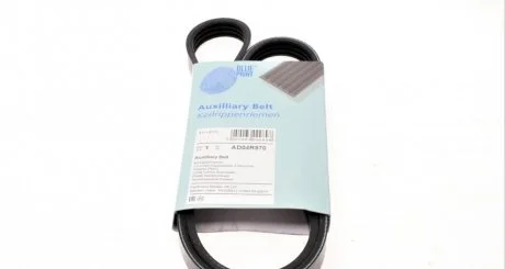 Ремінь генератора BMW 3 (E46)/Kia Rio 00-05/ Mitsubishi Pajero Sport 3.0 98- Blue-print AD04R970