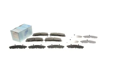 Колодки гальмівні (передні) Jeep Wrangler 2.0/2.2 17-/Fiat Freemont 11- Blue-print ADA104268