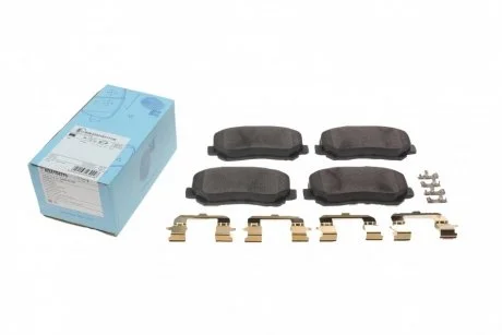 Колодки гальмівні (передні) Jeep Cherokee 2.0-2.2 CRD/3.2 13- Blue-print ADA104276