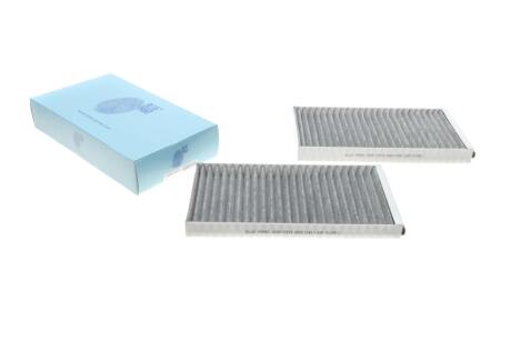 Фільтр салону BMW 5 (E60)/6 (E63) 04-10 (вугільний) (к-кт 2 шт.) Blue-print ADB112514