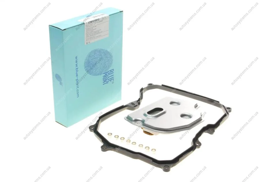 Фільтр АКПП VW Beetle (5C1)/Golf VI (5K1) 07-16/Jetta VI (162) 09-/Passat 6/7 10-16 (з прокладкою) Blue-print ADBP210012 (фото 1)