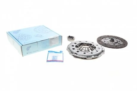 Комплект зчеплення Skoda Octavia II/VW Passat/Golf VI 1.8TSI 07-14 (d=228mm) (+вижимний) Blue-print ADBP300037