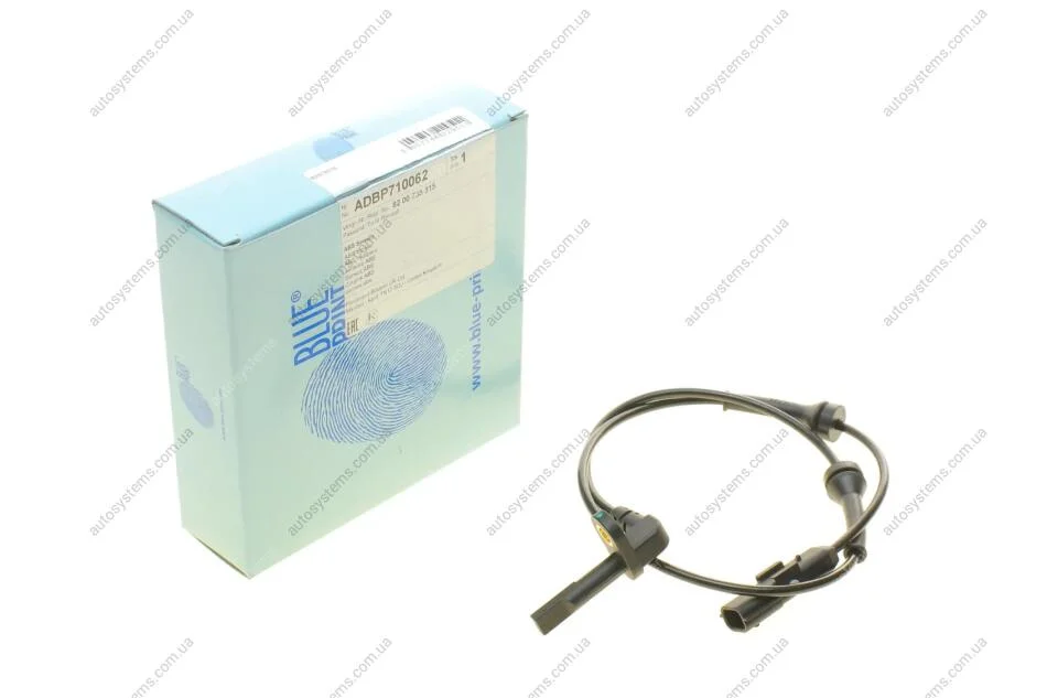 Датчик ABS (задній) Renault Master 10- Blue-print ADBP710062 (фото 1)