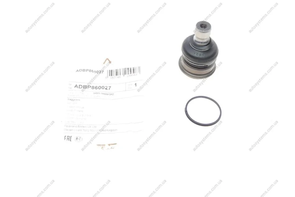 Опора кульова (передня/знизу) Nissan Micra/Sunny 10- Blue-print ADBP860027 (фото 1)