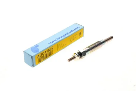 Свічка розжарювання Mitsubishi L200/L300/Pajero 2.5 TD -00 (12V) Blue-print ADC41802