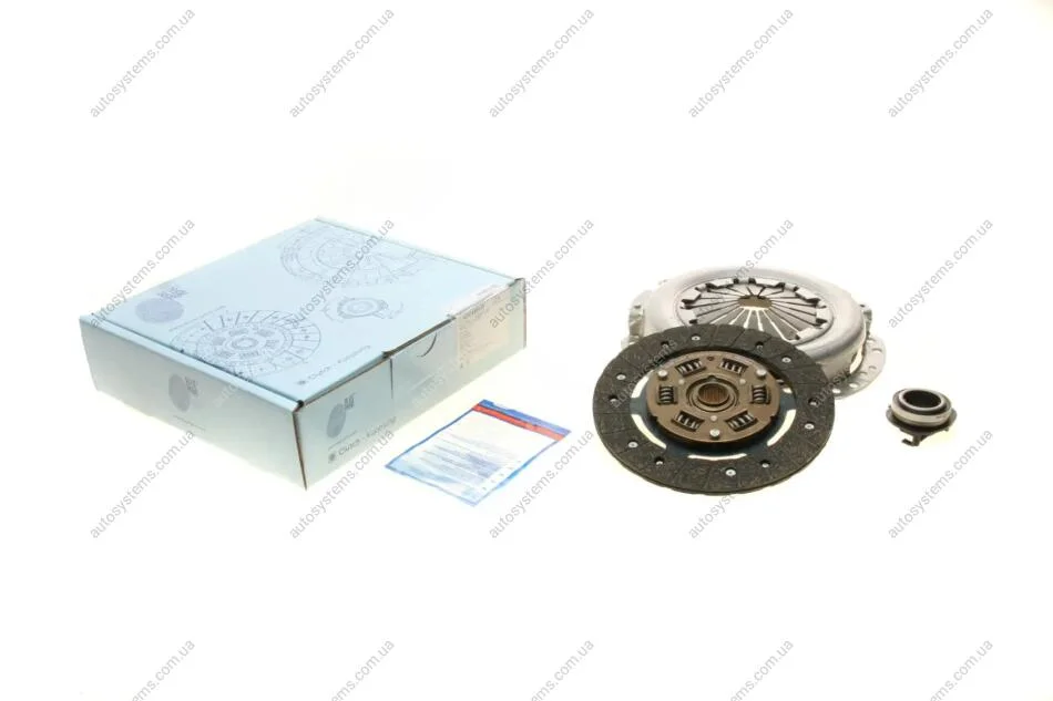 Комплект зчеплення Mitsubishi Carisma 1.6 95-06 (d=200mm) (+вижимний) Blue-print ADC430117 (фото 1)