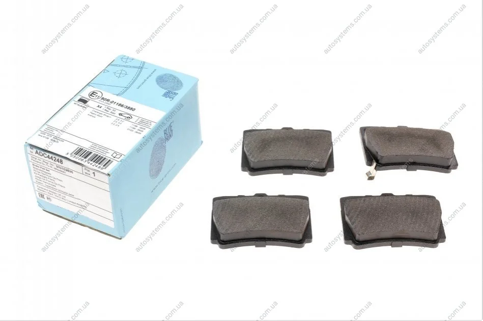 Колодки гальмівні (задні) Mitsubishi Pajero 98- Blue-print ADC44248 (фото 1)