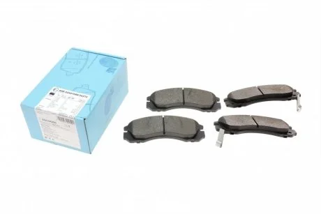 Колодки гальмівні (передні) Mitsubishi Outlander 06-/Lancer 92-/Pajero 2.0-3.5 90- Blue-print ADC44250