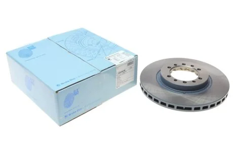 Диск гальмівний (передній) Mitsubishi Pajero 90-00/L200 96-07 (276x24) Blue-print ADC44348