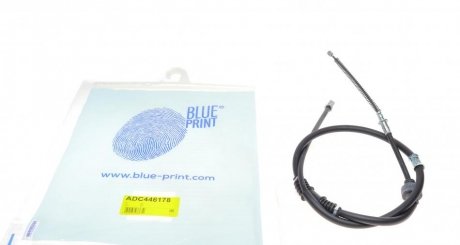 Трос ручника (задній) (R) Mitsubishi Lancer 1.3-2.0i 95- (1530mm) Blue-print ADC446178