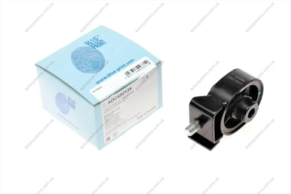 Подушка двигуна (задня) Mitsubishi L200 2.5-3.0 96-07 Blue-print ADC480124 (фото 1)