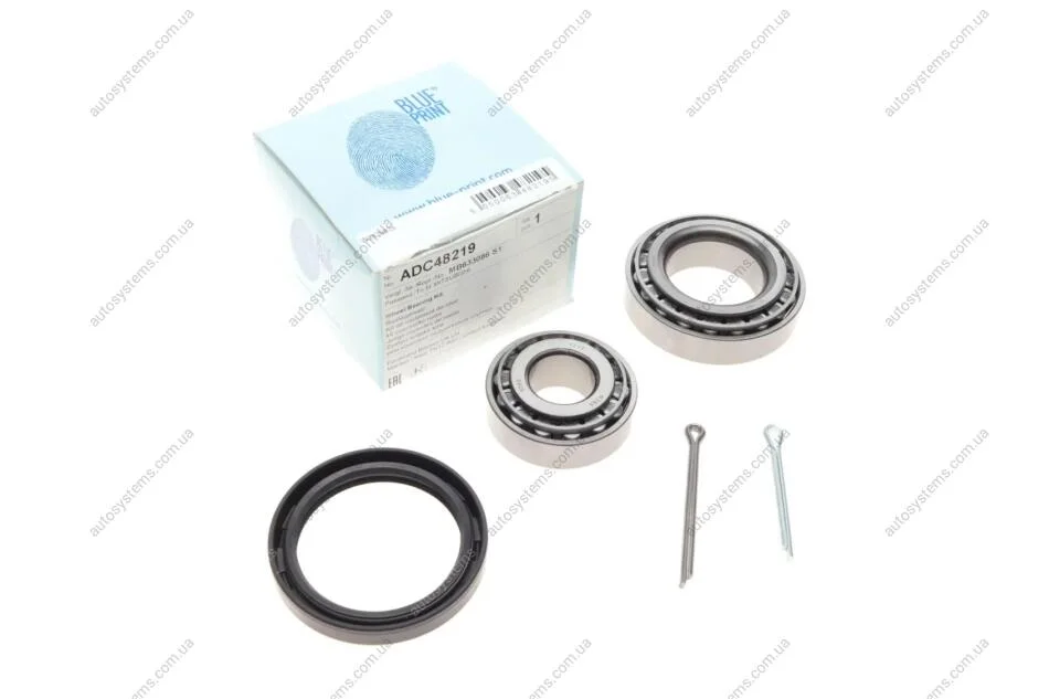 Підшипник маточини (передньої) Hyundai H100/Mitsubishi L200/L300 97-09 Blue-print ADC48219 (фото 1)