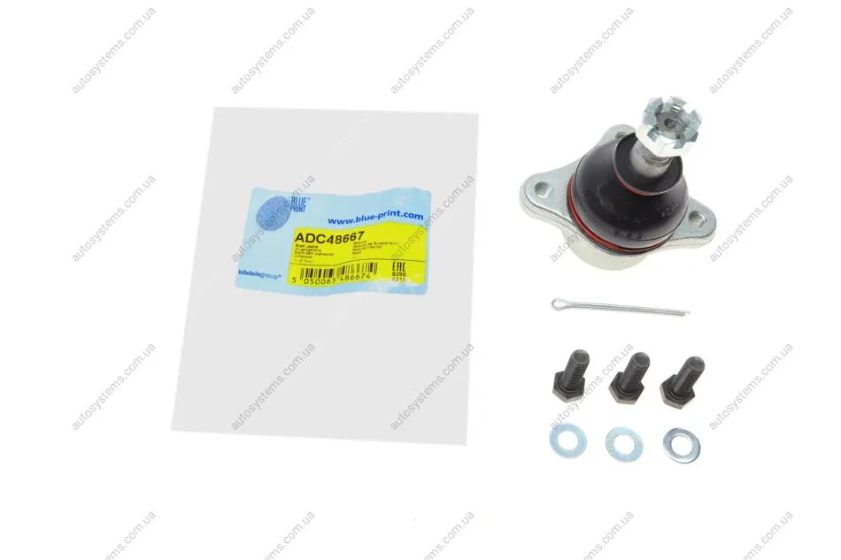 Опора кульова (передня/зверху) Mitsubishi L200 05- / Pajero 00- Blue-print ADC48667 (фото 1)