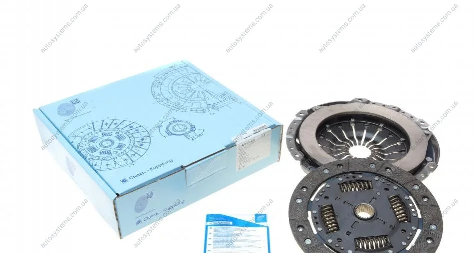 Комплект зчеплення Ford Mondeo 1.8 TD 96-00 (d=229mm) Blue-print ADF123020 (фото 1)