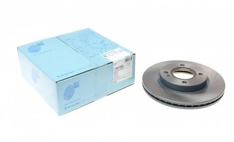 Диск гальмівний (передній) Ford Fiesta 08- (258x23) Blue-print ADF124309