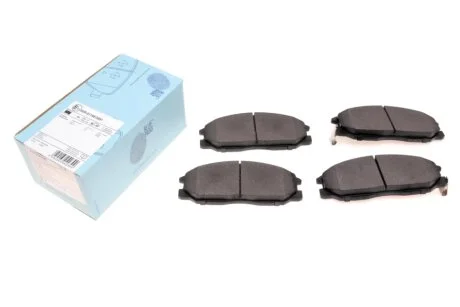 Колодки гальмівні (передні) Hyundai Santa Fe/Trajet 01-13/Ssangyong Kyron 2.0-2.7 D 05- Blue-print ADG04239
