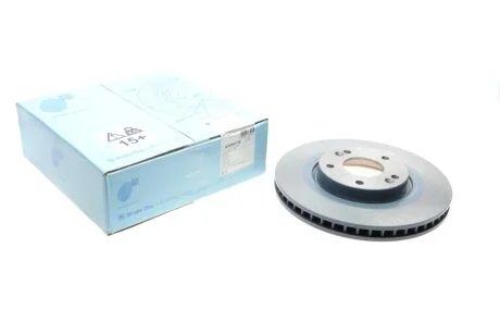 Диск гальмівний (передній) Hyundai I30 II 11-/Kia Cee\'D/ Cerato III 13- (300x28) Blue-print ADG043136