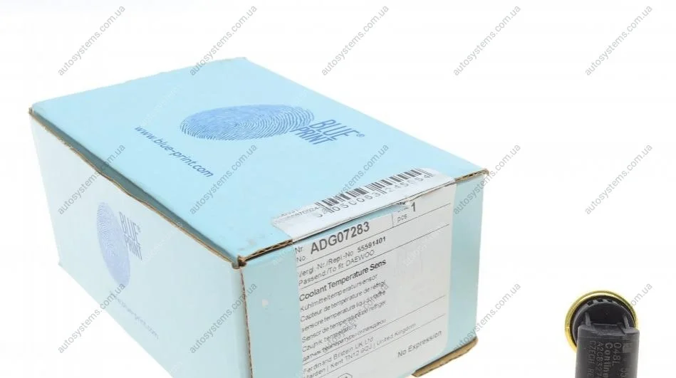 Датчик температури охолоджуючої рідини Opel Vectra C/Corsa D/Astra J/Zafira B 1.2-1.8 03- Blue-print ADG07283 (фото 1)