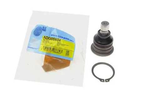 Опора кульова (передня/знизу) Hyundai i10 08-13/ KIA Picanto 04-11 Blue-print ADG08684